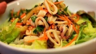 Best CALAMARI SALAD recipe Squid [upl. by Rodgers]