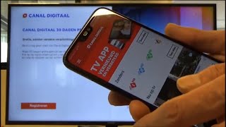 Canal Digitaal TV App voor smarttvs van LG amp Samsung 2018 [upl. by Otit]