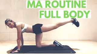 ROUTINE FULL BODY 30 min  sans matériel  by Lucile Woodward [upl. by Arrekahs731]