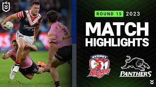 NRL 2023  Sydney Roosters v Penrith Panthers  Match Highlights [upl. by Catherina343]