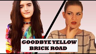 VOCAL COACH REACTS  ANGELINA JORDAN  Goodbye Yellow Brick Road [upl. by Evette983]