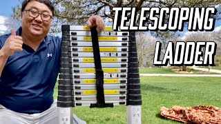 Collapsible Telescoping Ladder Review [upl. by Honorine872]