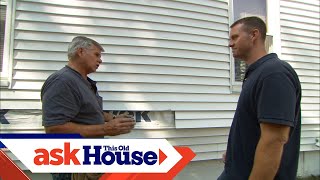 How to Replace Damaged Vinyl Siding  Ask This Old House [upl. by Whipple]