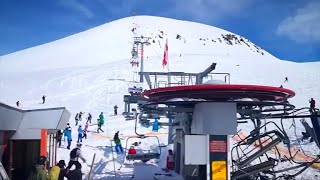 At least 8 injured when ski lift malfunctions [upl. by Ellah]