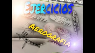 ejercicios con aerografo [upl. by Nannie77]