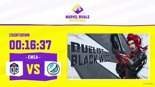 Marvel Rivals Invitational 2025 EMEA Day 2 UTC1） [upl. by Bogart]