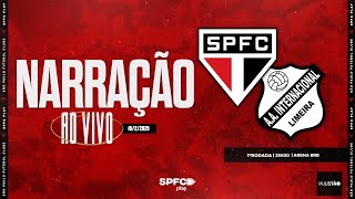 PAULISTÃO 2025  SÃO PAULO X INTER DE LIMEIRA  SPFC PLAY [upl. by Manvell]