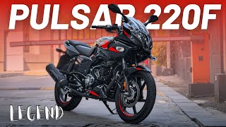 2023 Bajaj Pulsar 220F BS7  Ride Review [upl. by Llecrad]