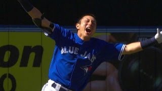 Kawasakis double gives Toronto walkoff win [upl. by Attolrahc]