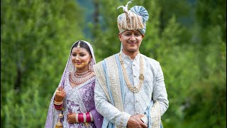 HELLY WEDS ALLE  HIMACHALI WEDDING HIGHLIGHTS [upl. by Ydoj]