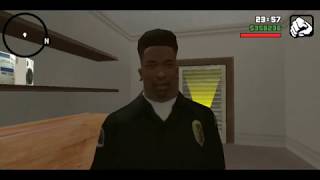 GTA San Andreas android How to get police uniform [upl. by Ppik]