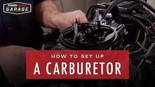 How To Set Up A Carburetor [upl. by Bathsheeb]