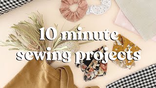 Sewing Projects To Make In Under 10 Minutes [upl. by Vins]