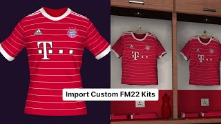 How to import custom Football Manager Kits [upl. by Grey812]