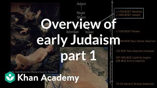 Overview of early Judaism part 1  World History  Khan Academy [upl. by Nednal]