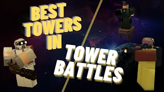 What are the best towers in Tower Battles  Tower Battles Roblox [upl. by Oloap351]