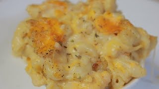 SOUTHERN STYLE BAKED MACARONI amp CHEESE NO VELVEETA Easy [upl. by Carma682]