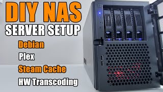 DIY NAS Server Setup with Debian  Plex  Raid 5  Steam Library Caching  UrBackup  SMB Part 2 [upl. by Silletram]