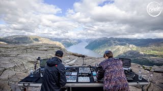 Einmusik b2b Jonas Saalbach live at Preikestolen in Norway for Cercle [upl. by Nyret901]