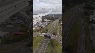 Landing at Edinburgh airport [upl. by Wolfgang]