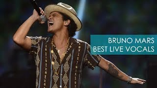 Bruno Mars Best Live Vocals [upl. by Llien]