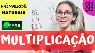 MULTIPLICAÇÃO  ENSINO FUNDAMENTAL  6° ANO  Professora GIS [upl. by Asirrak]