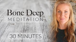 30 Minute Bone Deep Breathing Meditation and Fullbody Relaxation [upl. by Anivla367]