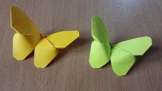 Origami butterflys With Postit Notes [upl. by Hoi584]