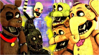 SFM FNAF Hoaxes vs Mediocre Melodies [upl. by Melinde]