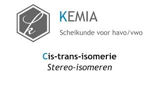 Cistransisomerie Stereoisomeren [upl. by Aoht]