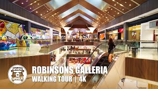 Robinsons Galleria Walking Tour  Ortigas Center Quezon City Philippines  4K [upl. by Ewen]