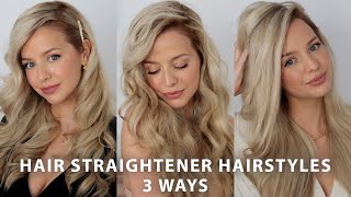 Dyson Corrale Hair Straightener 3 Ways  Waves Curls Straight [upl. by Sartin]