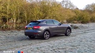 Maserati Levante real world review 30 V6 diesel [upl. by Eecart]