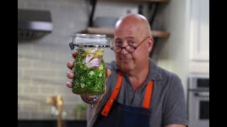 Andrew Zimmern Cooks Pickled Jalapeños [upl. by Odraleba562]