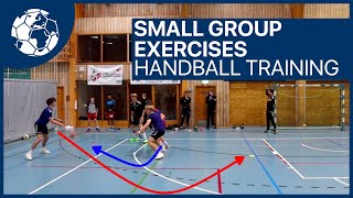 Small Group Exercises  Handball Training U17  Pejovic WANG  Norway  Handball inspires [upl. by Seroka480]