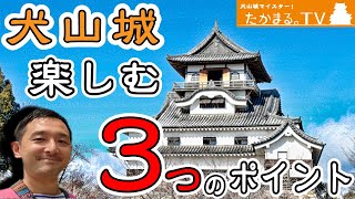 犬山城を楽しむ3つのポイント【犬山城マイスター！たかまる。の犬山城の世界】 [upl. by Nodab]