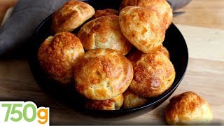 Recette facile des Gougères au fromage  750g [upl. by Annagroeg]