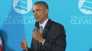 Obama suggests mandatory voting [upl. by Aihsyn836]