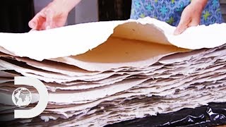 HANDMADE PAPER  How Its Made [upl. by Cardew]