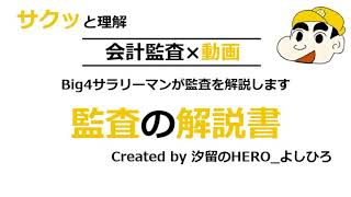 監査とは 【サクッと理解！会計監査の解説書】 [upl. by Sabella604]