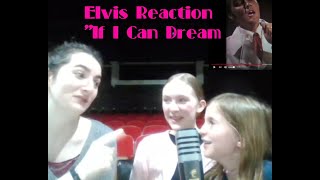 Elvis Reaction amp Review If I Can Dream [upl. by Neelcaj176]