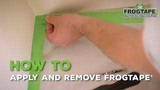 How to Apply and Remove FrogTape® [upl. by Freddi470]