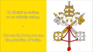 Anthem of Vatican LatinEN lyrics [upl. by Dranik788]