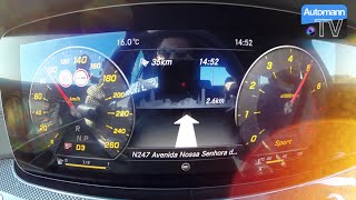 2017 Mercedes E 400 333hp  0100 kmh acceleration 60FPS [upl. by Leighland637]