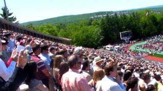 2010 Cornell University Graduation  Singing Alma Mater [upl. by Estey]