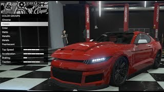 GTA 5  DLC Vehicle Customization Vapid Dominator GTX and Review [upl. by Avitzur353]