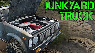 Junkyard Truck  Early Access  GamePlay PC [upl. by Bil]