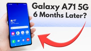 Samsung Galaxy A71 5G  6 Months Later Review [upl. by Constantia]