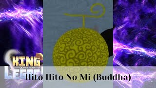 BuddhaBuddha Fruit  Roblox King Legacy [upl. by Estella]