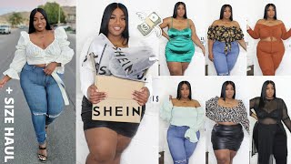 HUGE FLY ON A BUDGET PLUS SIZE SHEIN TRY ON HAUL 2021  LACENLEOPARD [upl. by Macdonell]